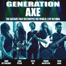 GENERATION AXE - THE GUITARS THAT DESTROYED THE WORLD LIVE IN CHINA - CD