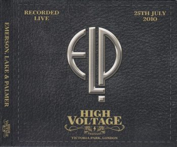 EMERSON, LAKE & PALMER - HIGH VOLTAGE, RECORD LIVE - CD I DP SN