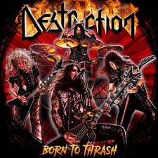 DESTRUCTION - BORN TO THRASH - LIVE IN GERMANY - CD