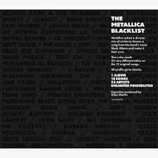 METALLICA - TRIBUTO - THE METALLICA BLACKLIST - BOX C/ 04 CDS
